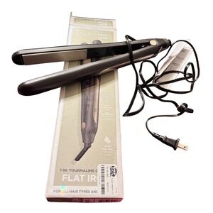 Conair InfinitiPro 1 Inch Tourmaline Ceramic Flat Iron Hair Straightener